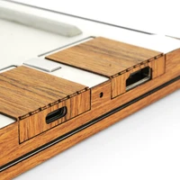 Detail of the expansion ports, without a toast bottom cover installed.