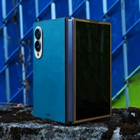 Real leather and wood covers for the Fold8 add style grip and protection.