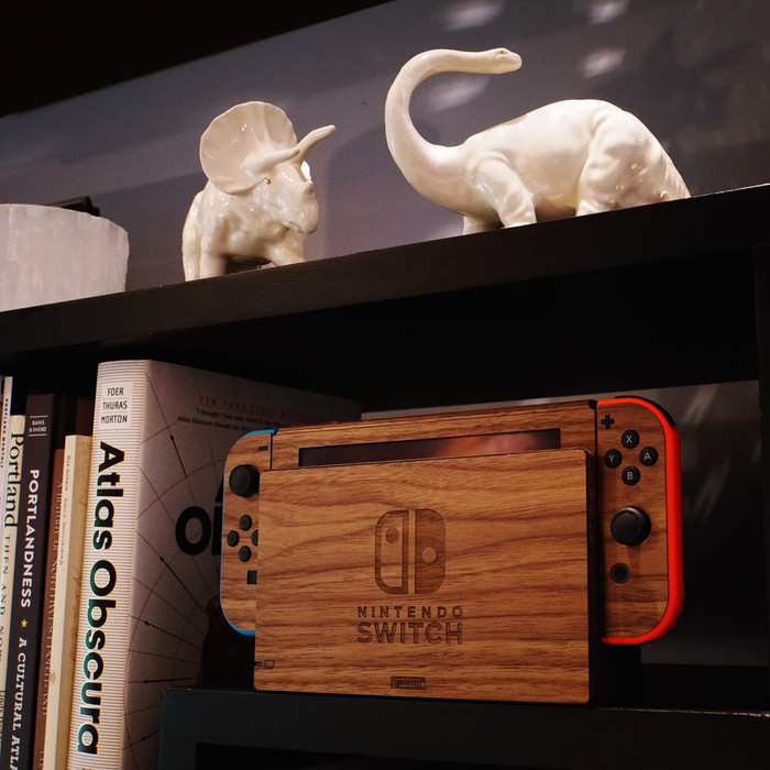 Nintendo Switch, OLED & Switch Lite Wood Cover - Toast