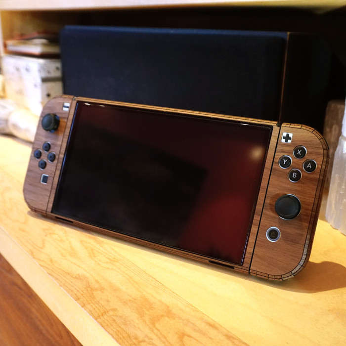 Nintendo Switch Dock Wood Veneer