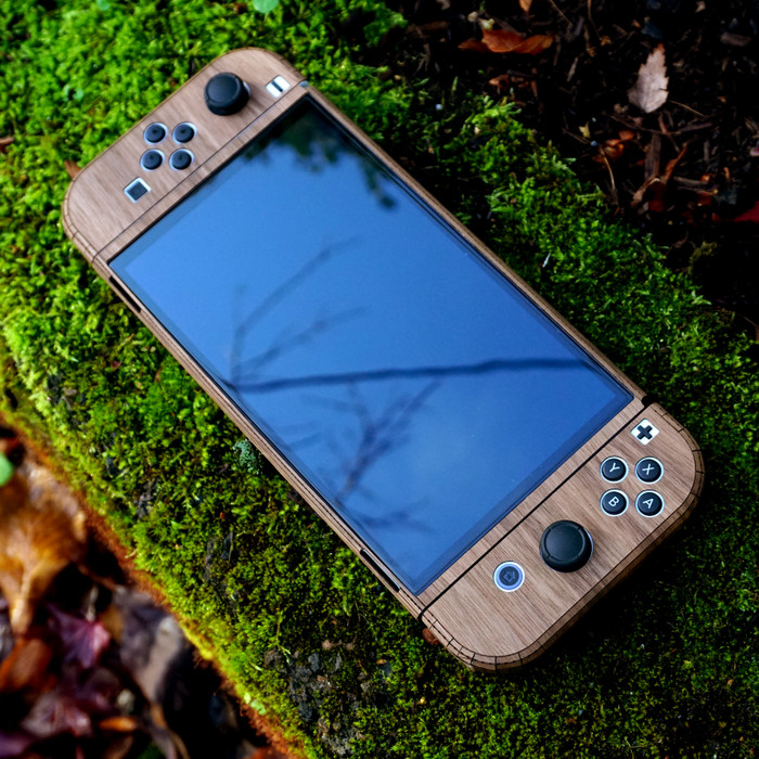 Nintendo Switch, Switch 2, OLED & Switch Lite Wood Cover - Toast