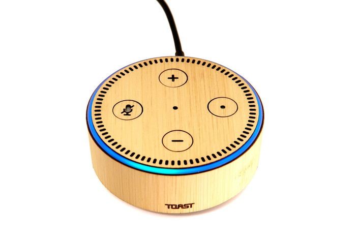 Amazon Echo / Echo Plus / Echo Dot wood covers - Toast