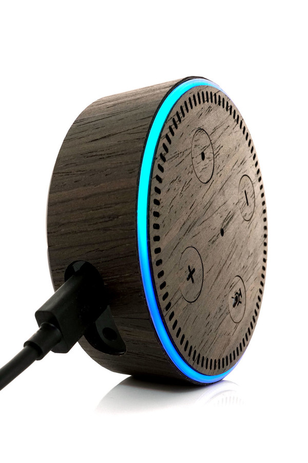 Amazon Echo / Echo Plus / Echo Dot wood covers - Toast