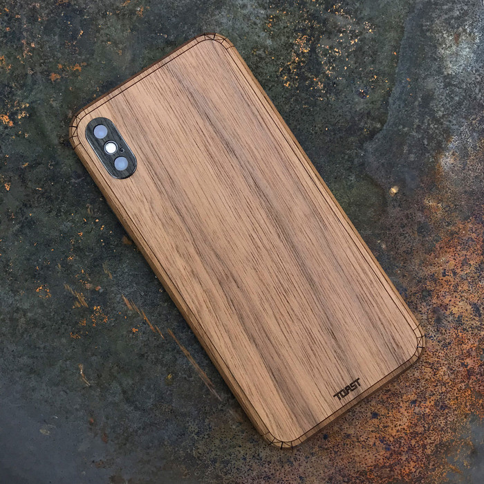Real wood cover crafted to perfectly fit to the shape of the new