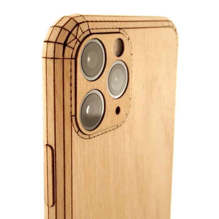 Handmade Wood Cover for iPhone 11, 11 Pro, 11 Max | Toast | USA