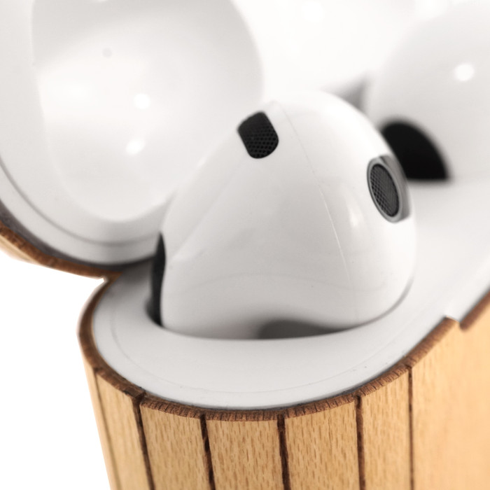 Real Wood AirPods Case Covers, Toast