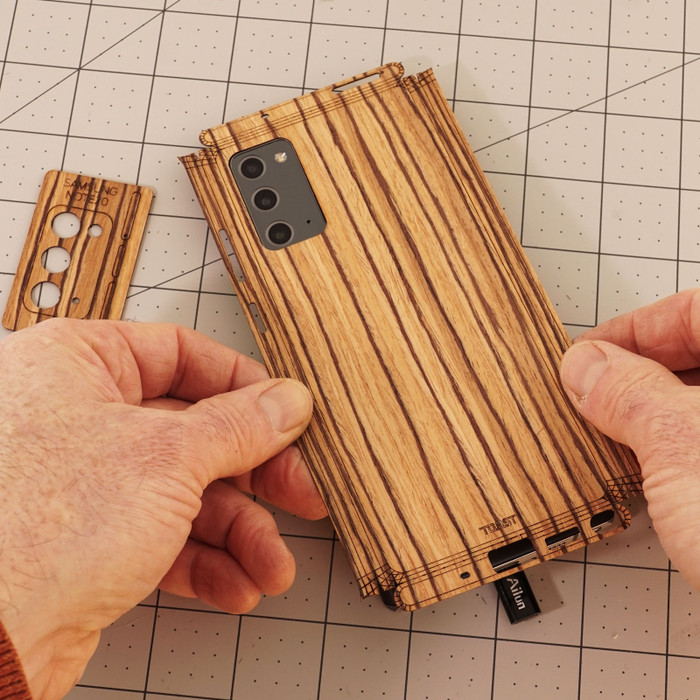 Real wood covers for Note 20 & Note 20 Ultra | Toast | USA