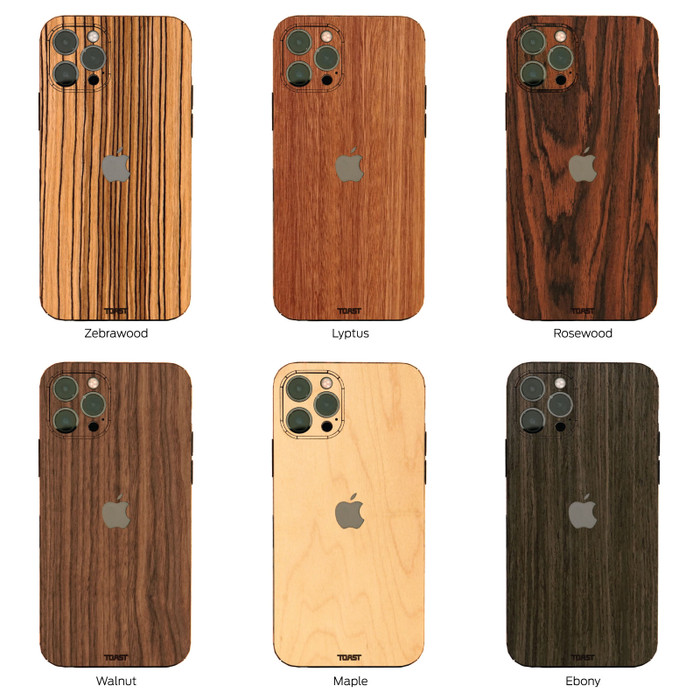 Bear Mountain  Handmade Wenge, Sapele, Maple, Cherry, and Walnut Wood iPhone  12 Pro Max Case by Keyway