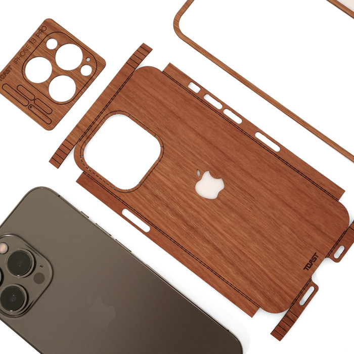 Toast Wood Cover for iPhone 13, 13 mini, 13 Pro, 13 Pro Max