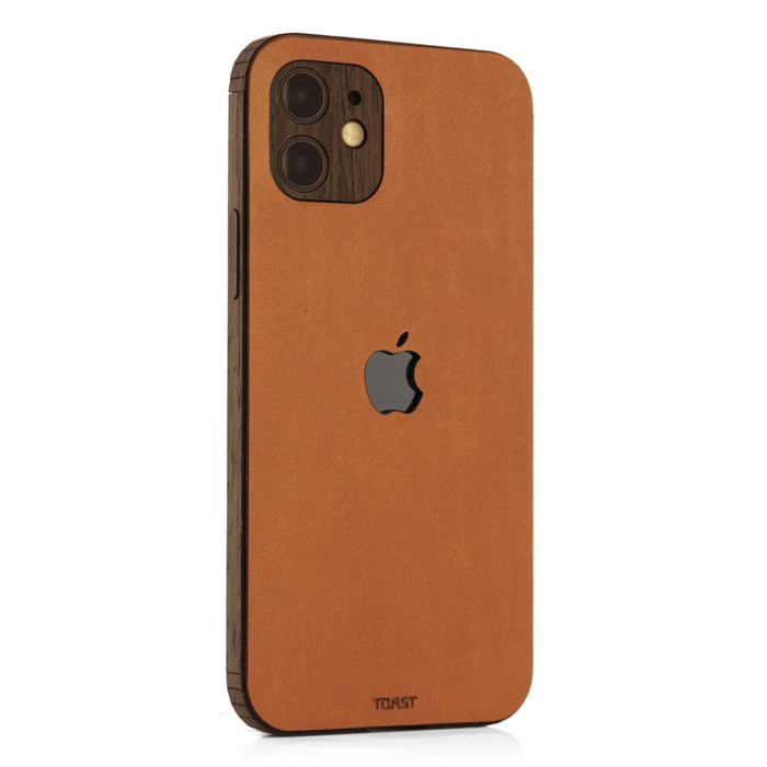 Leather and Wood Combo Cover for iPhone 13, mini, 13 Pro, 13 Pro