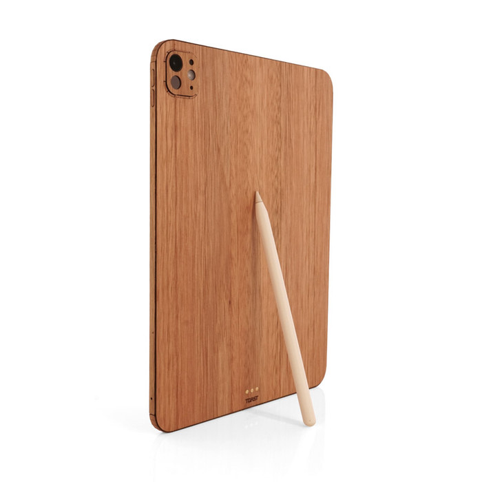 Real Wood iPad Pro M4 / M5 Covers | Toast | Made in USA