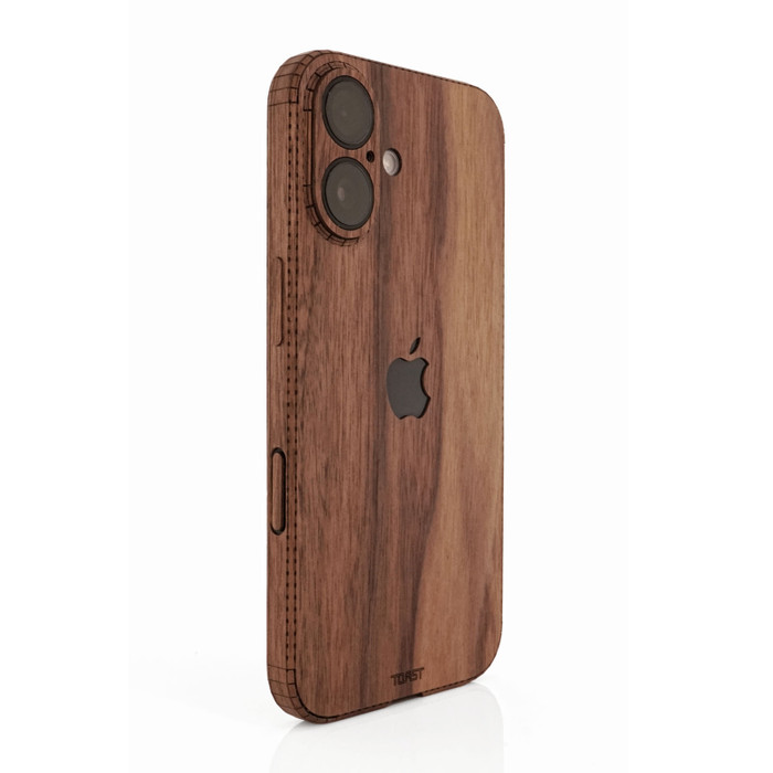 Toast Wood Cover for iPhone 16, 16 Plus, 16 Pro, 16 Pro Max