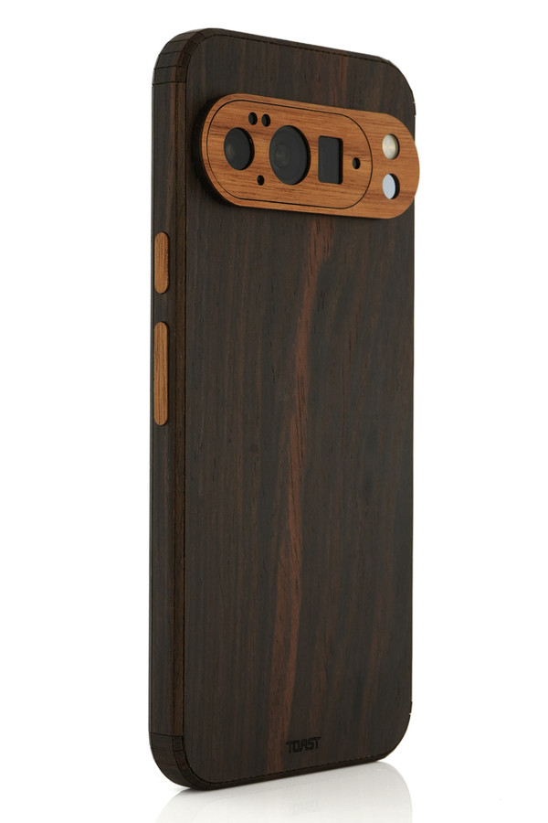 Carveit Custodia In Legno Con Albero Yin Yang Per Google Pixel 10/10 Pro - Magnetica (MagSafe) E Antiurto