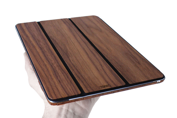 iPad Smart Cover / Keyboard Panels (wood) - Thumbnail 2