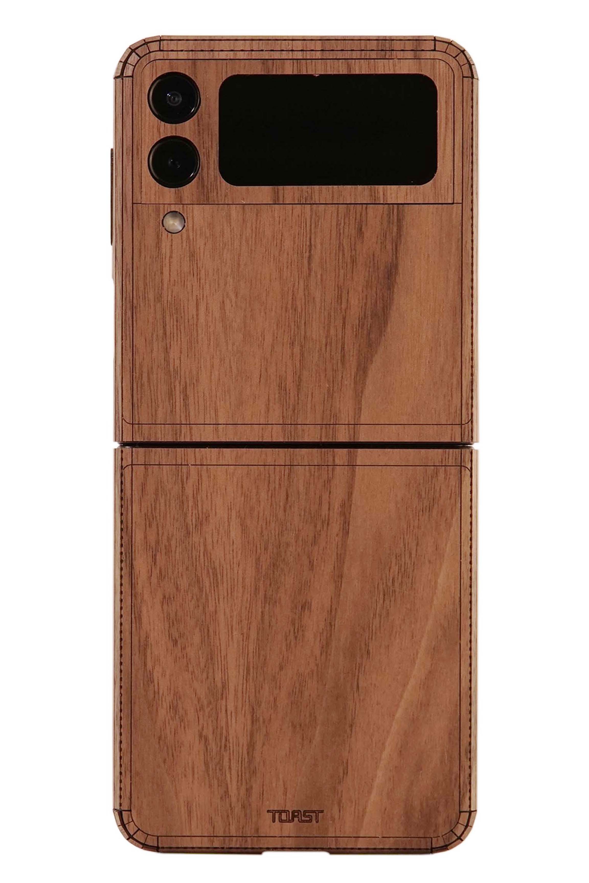 Samsung Galaxy Z Flip3 wood cover