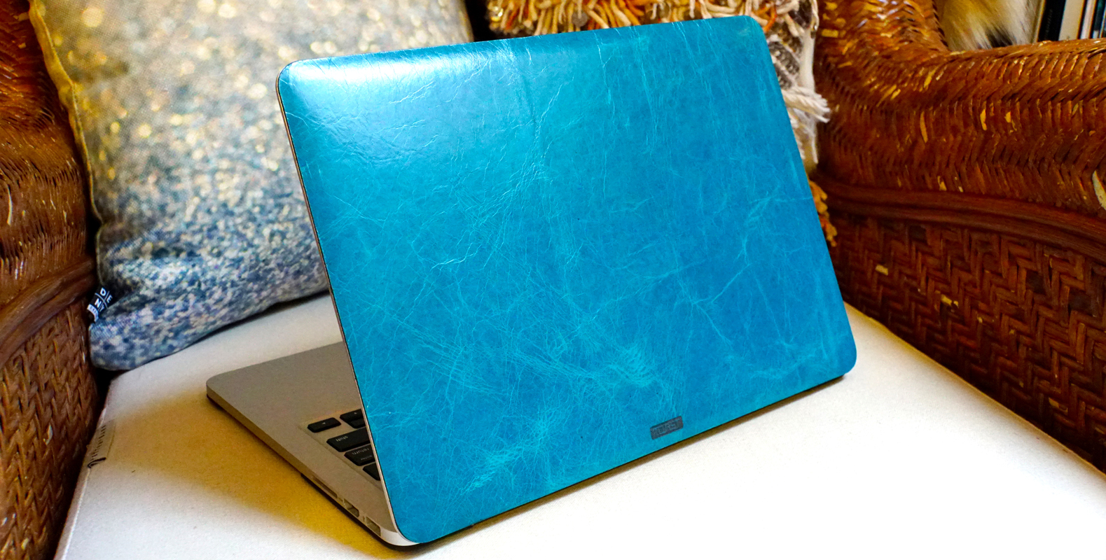 Genuine Leather MacBook Cover, Toast