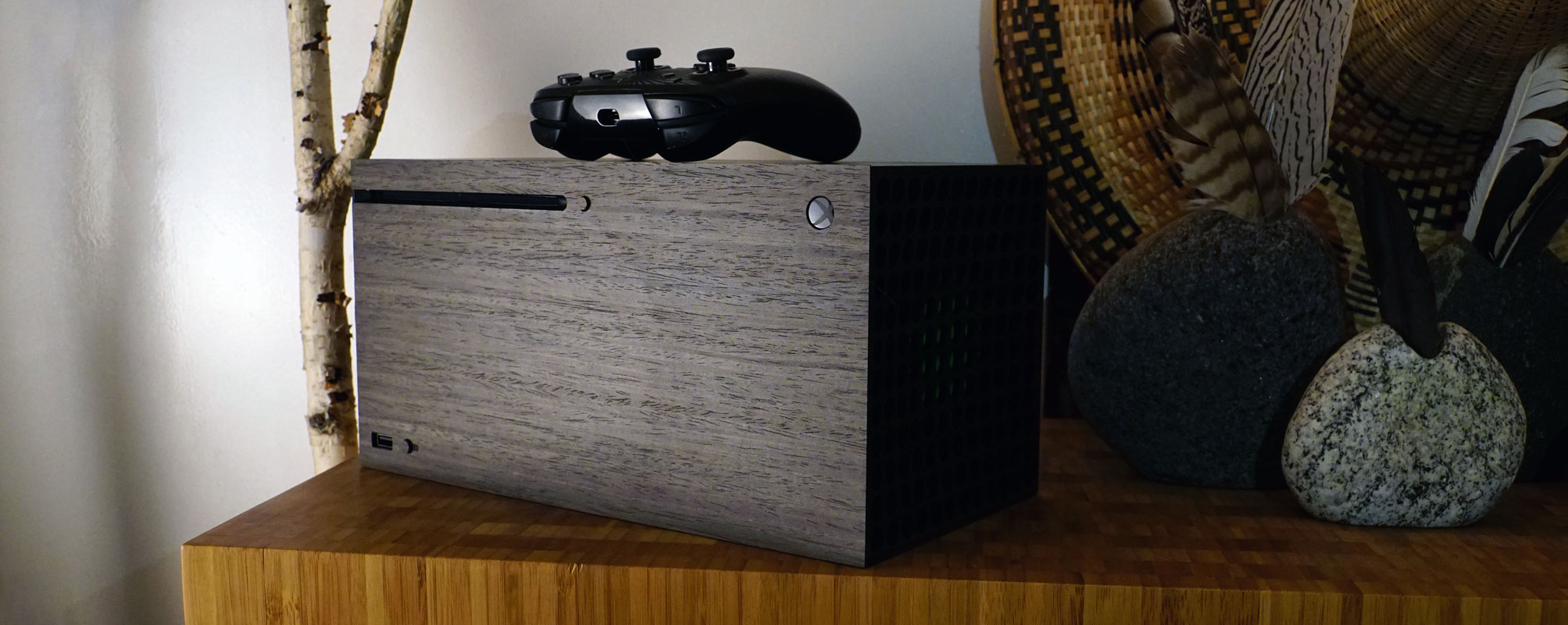 Real Wood Xbox Series X Covers, Toast