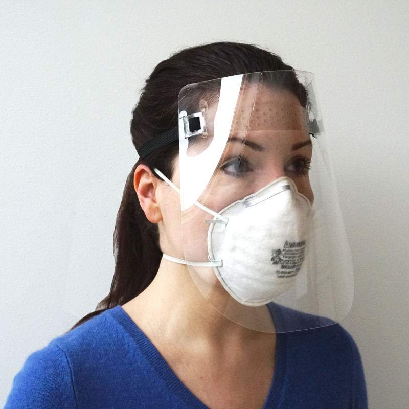 Toast Face Shield.