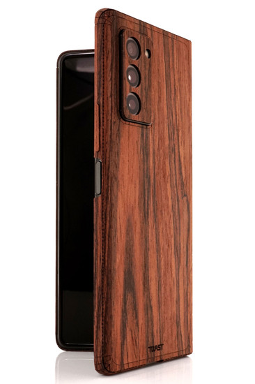 Real Wood Galaxy Z Fold4 Covers, Toast