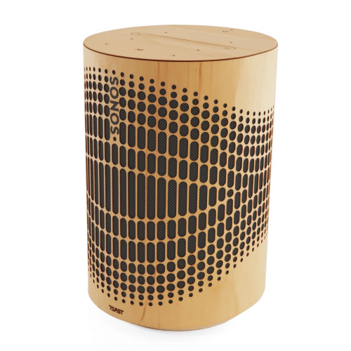 Real wood cover for Sonos Era 100 speakers | Toast | USA