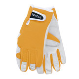 Ladies Sprout Garden Gloves - Mustard "Soft on the Skin" "Autumn Sale"