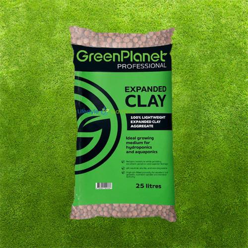 Green Planet Clay Balls / LECA  8-15mm  25ltr Bag