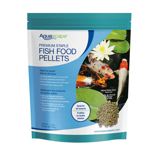 Premium Staple Fish Food - Small Pellets 500g