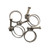 25mm Spiral Stainless Steel Pond Hose Clamp - Set of 4 25mm Spiral Stainless Steel Pond Hose Clamp - Set of 4