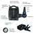 PondMax PU3500 Filtration / Waterfall Pump PondMax PU3500 Filtration / Waterfall Pump