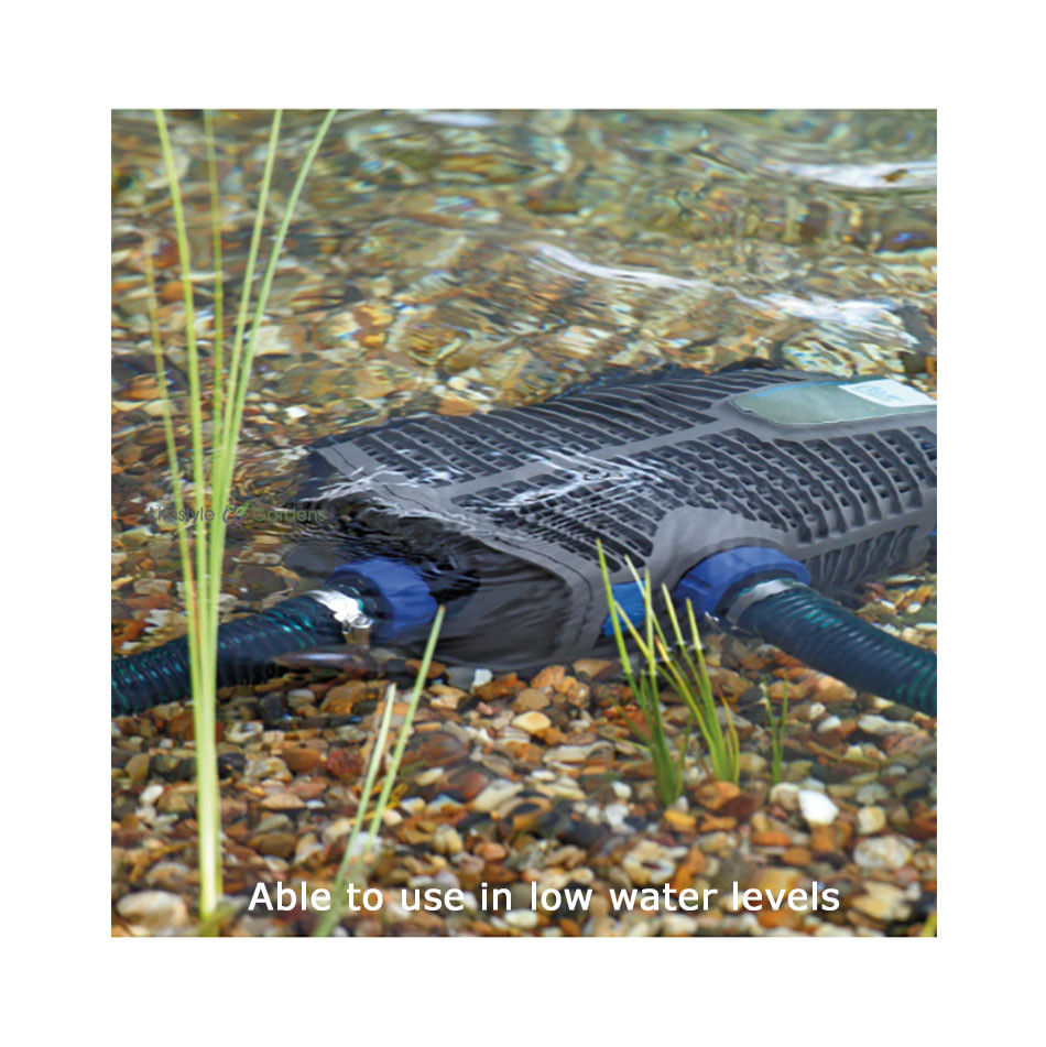 OASE AquaMax Eco Premium able operate in low water levels