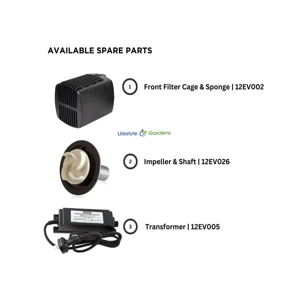 EV DC Pump Spare Parts