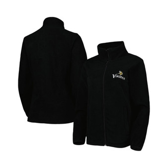 Women's Black Minnesota Vikings Hayden Polar Full-Zip Jacket