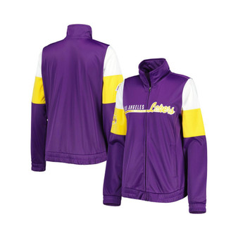 Women's Purple Los Angeles Lakers Change Up Full-Zip Track Jacket