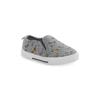 Toddler Boys Damon Casual Canvas Slip On Sneaker