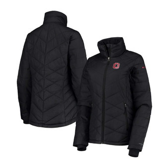 Women's Black Ohio State Buckeyes Heavenly Omni-Heat Full-Zip Jacket