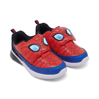 Little Boys Spider-Man Eyes Infinity Stay-Put Light-Up Casual Sneakers from Finish Line