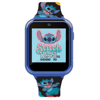 Children's Lilo and Stitch Blue Silicone Smart Watch 38mm