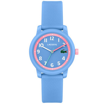 Kids L.12.12 Light Blue Silicone Strap Watch 32mm