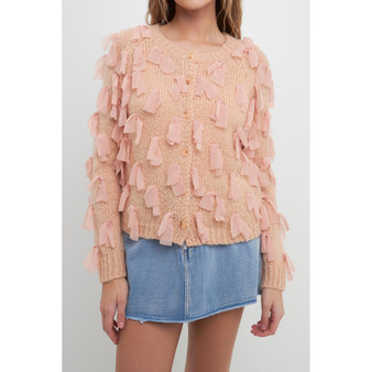 Women's Ribbon Detail Cardigan