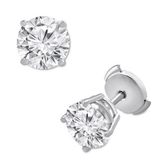 Certified Lab Grown Diamond Stud Earrings (3 ct. t.w.) in 14k Gold
