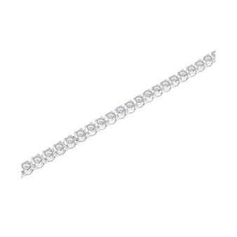 Diamond Tennis Bracelet (10 ct. t.w.) in 14k White Gold, Created for Macy's