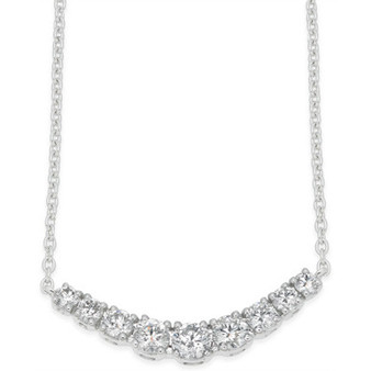 Diamond Classic Collar Necklace (1/2 ct. t.w.) in 14k White Gold