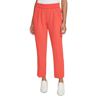 Women's Solid-Color Pull-On Pants