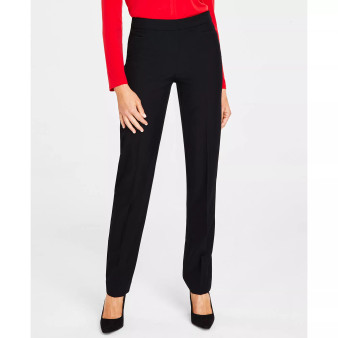 Women's Mid-Rise L-Pocket Straight-Leg Pants, Regular, Long & Short Lengths, Created for Macy's