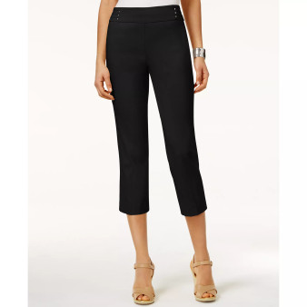 Embellished Pull-On Capri Pants, Created for Macy's