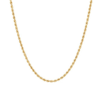 Glitter Rope Link 22" Chain Necklace in 10k Gold, Created for Macy's