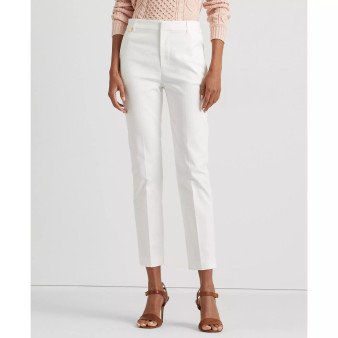 Double-Faced Stretch Cotton Pant