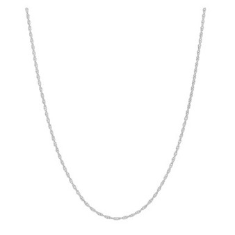 Chain Link 18" Necklace in Sterling Silver