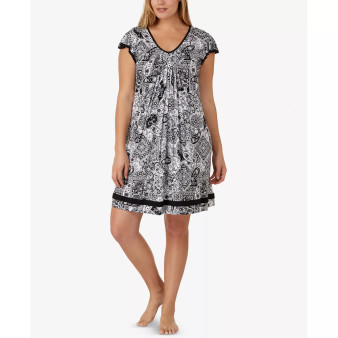 Plus Size Yours to Love Short Sleeves Nightgown