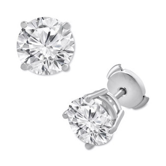Certified Lab Grown Diamond Stud Earrings (6 ct. t.w.) in 14k Gold